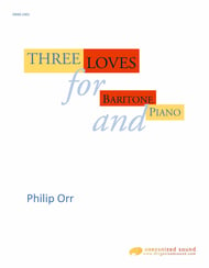 Three Loves for Baritone and Piano Vocal Solo & Collections sheet music cover Thumbnail